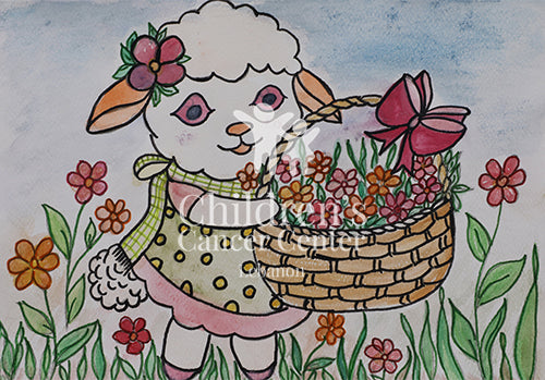 Flower sheep