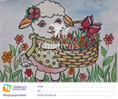 Flower sheep