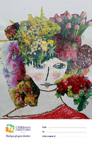 Flower Hat Dramatic Depth