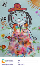 TIE DIY made with tissues and marker pens